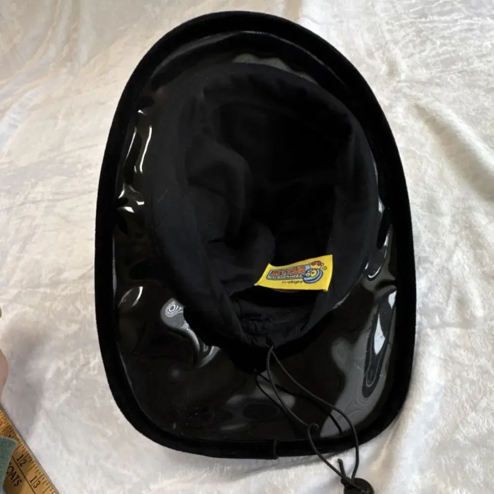 elope Little Daydreamers Kids‎ Black Firefighter Costume Helmet Plastic